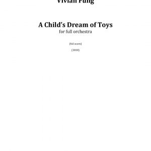 A Child's Dream of Toys