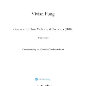 Concerto for 2 Violins and String Orchestra