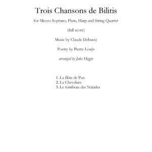 Trois Chansons de Bilitis