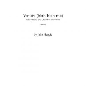 Vanity (blah blah me)