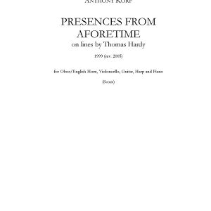 Presences from Aforetime