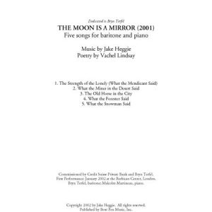 The Moon is a Mirror