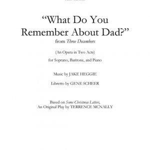 What do you Remember about Dad?
