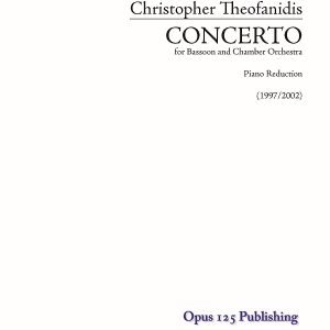 Concerto for Bassoon and Chamber Orchestra