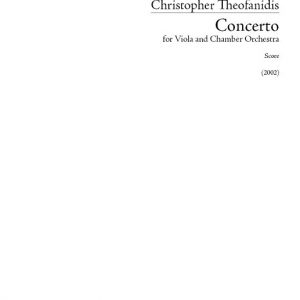 Concerto for Viola and Chamber Orchestra