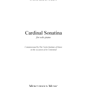 Cardinal Sonatina