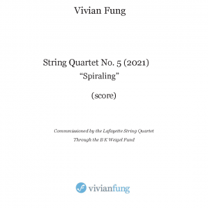 String Quartet No. 5 "Spiraling"